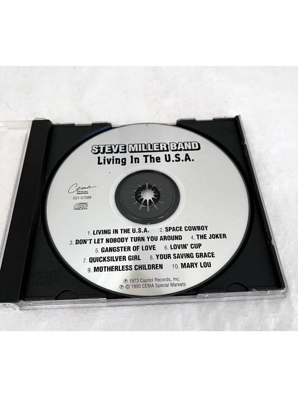 Steve Miller Band : Living in the USA Rock 1 Disc CD